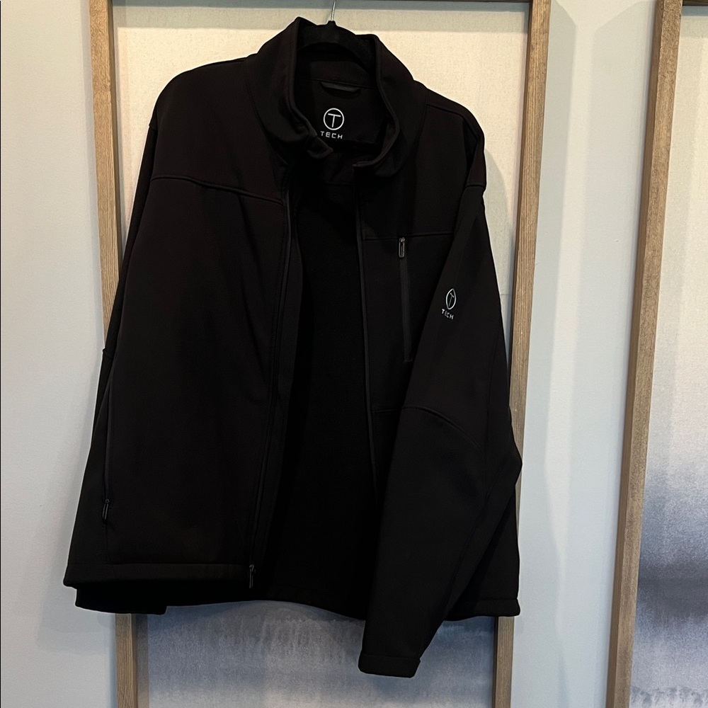 Tumi Black Performance Jacket for Men